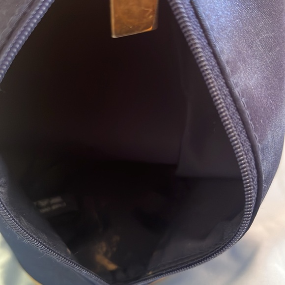 Dior Beauty Makeup Case Royal Blue cosmetic Circular Case - Picture 8 of 9